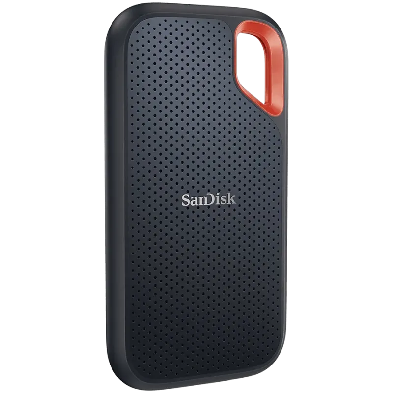 SANDISK Extreme 2TB Portable SSD - up to 1050MB/s Read and 1000MB/s Write Speeds, USB 3.2 Gen 2, 2-meter drop protection and IP5