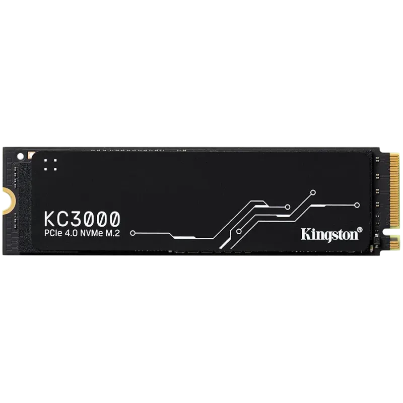 Kingston 2048GB, M.2 2280, PCIe 4.0 NVMe, Read/write: 7,000 / 7,000MB/s, Random 4K read/write: up to 1,000K/1,000K IOPS - 1