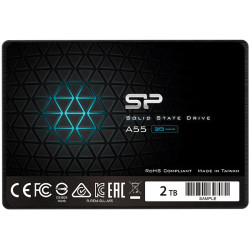 Silicon Power Ace - A55 2TB SSD SATAIII (3D NAND) 3D NAND, SLC Cache, 7mm 2.5'' Blue - Max 560/530 MB/s - Full Capacity - 1