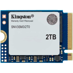 Kingston 2TB NV3 SSD M.2 2230 PCIe 4.0 NVMe, Read: 6,000/ Write: 5,000MB/s - 1