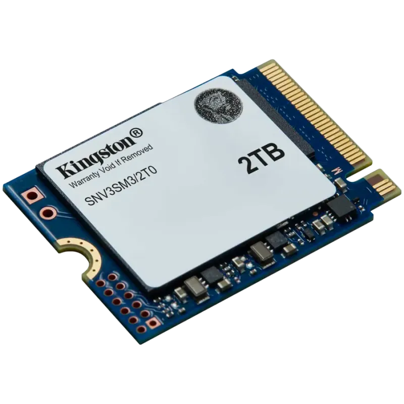 Kingston 2TB NV3 SSD M.2 2230 PCIe 4.0 NVMe, Read: 6,000/ Write: 5,000MB/s - 1