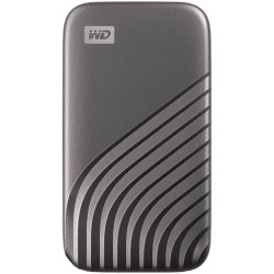 WD 1TB My Passport SSD - Portable SSD, up to 1050MB/s Read and 1000MB/s Write Speeds, USB 3.2 Gen 2 - Space Gray - 1