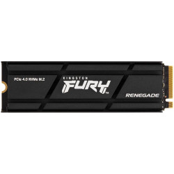 Kingston FURY Renegade 1TB SSD with Heatsink, M.2 2280, PCIe 4.0 NVMe, Read/Write 7300/6000MB/s, Random Read/Write: 900K/1000K I