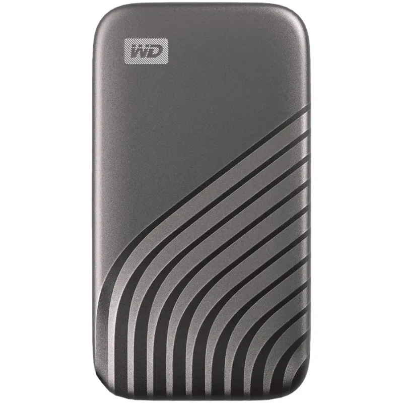WD 2TB My Passport SSD - Portable SSD, up to 1050MB/s Read and 1000MB/s Write Speeds, USB 3.2 Gen 2 - Space Gray - 1