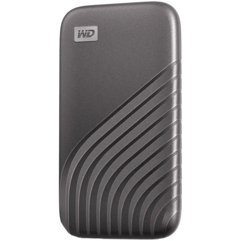 WD 2TB My Passport SSD - Portable SSD, up to 1050MB/s Read and 1000MB/s Write Speeds, USB 3.2 Gen 2 - Space Gray - 1