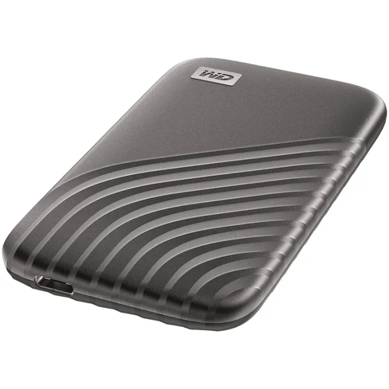 WD 2TB My Passport SSD - Portable SSD, up to 1050MB/s Read and 1000MB/s Write Speeds, USB 3.2 Gen 2 - Space Gray - 1