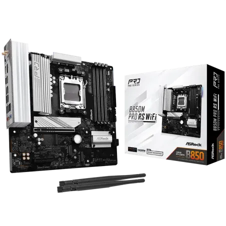 ASROCK B850M Pro RS WiFi mATX AM5 DDR5 - 1