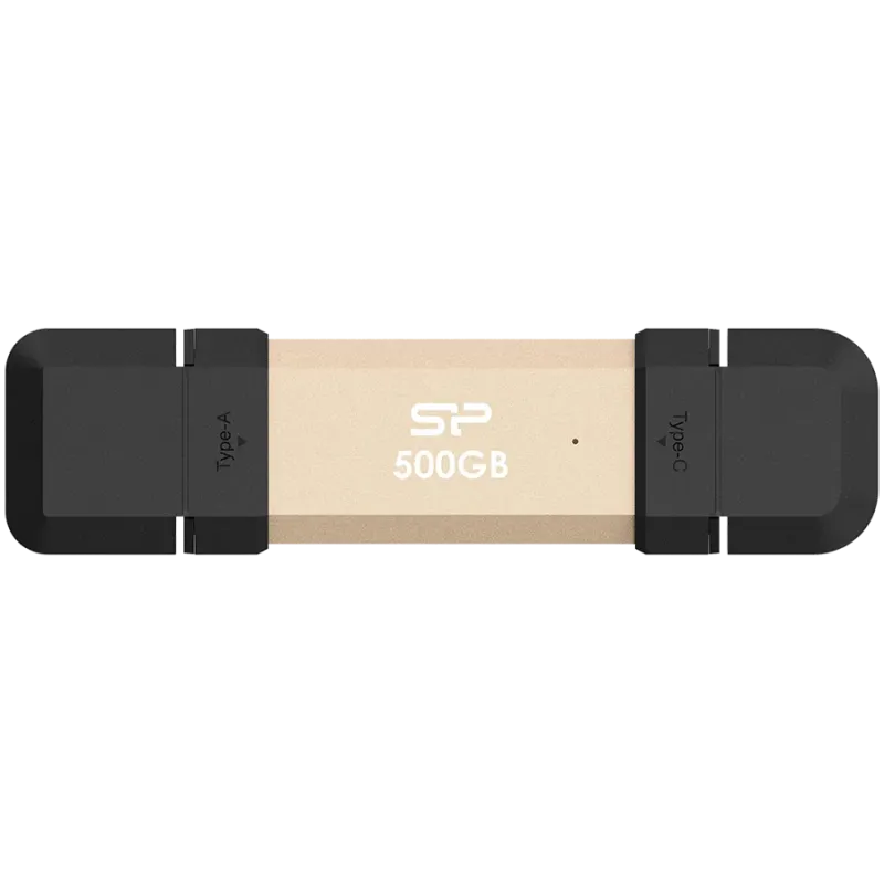 Silicon Power UC3S72 500GB, USB3.2 Gen2,DS72,Gold - 1
