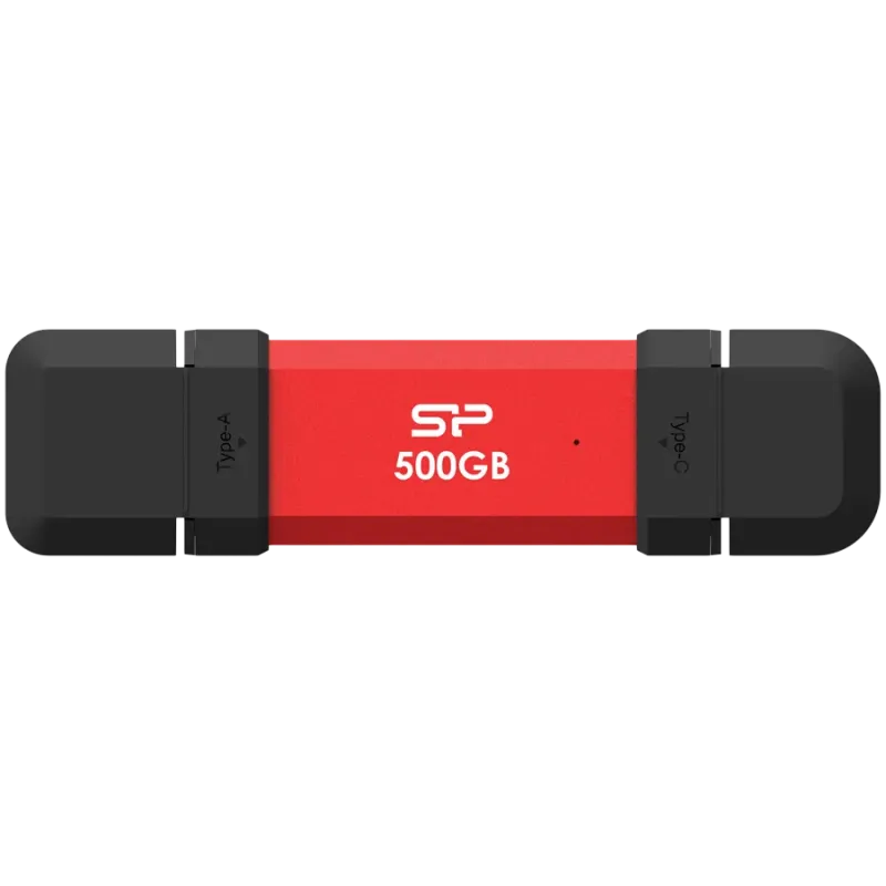 Silicon Power UC3S72 500GB, USB3.2 Gen2,DS72, Red - 1