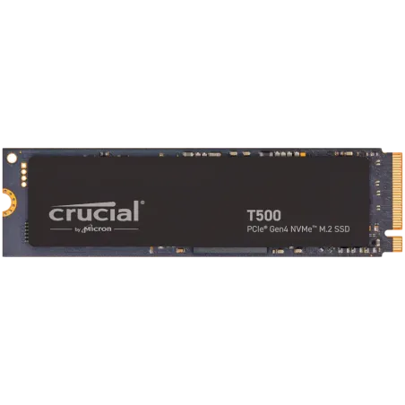 Crucial T500 1TB PCIe Gen4 NVMe M.2 SSD - 1
