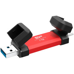 Silicon Power UC3S72 1TB, USB3.2 Gen2,DS72, Red - 1