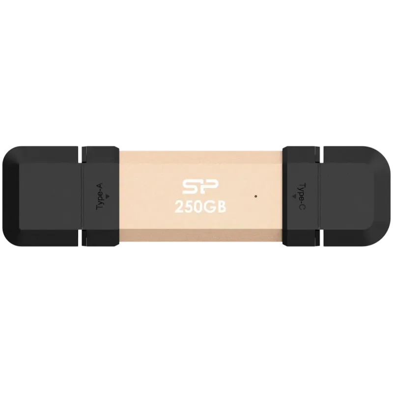 Silicon Power UC3S72 250GB, USB3.2 Gen2,DS72, Gold - 1