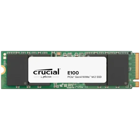 Crucial E100 1TB PCIe Gen4 2280 NVMe M.2 SSD - 1