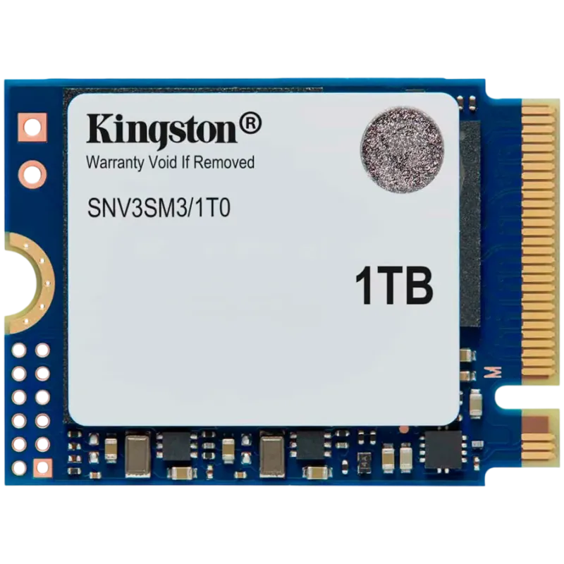 Kingston 1TB NV3 SSD M.2 2230 PCIe 4.0 NVMe, Read: 6,000/ Write: 4,000MB/s - 1