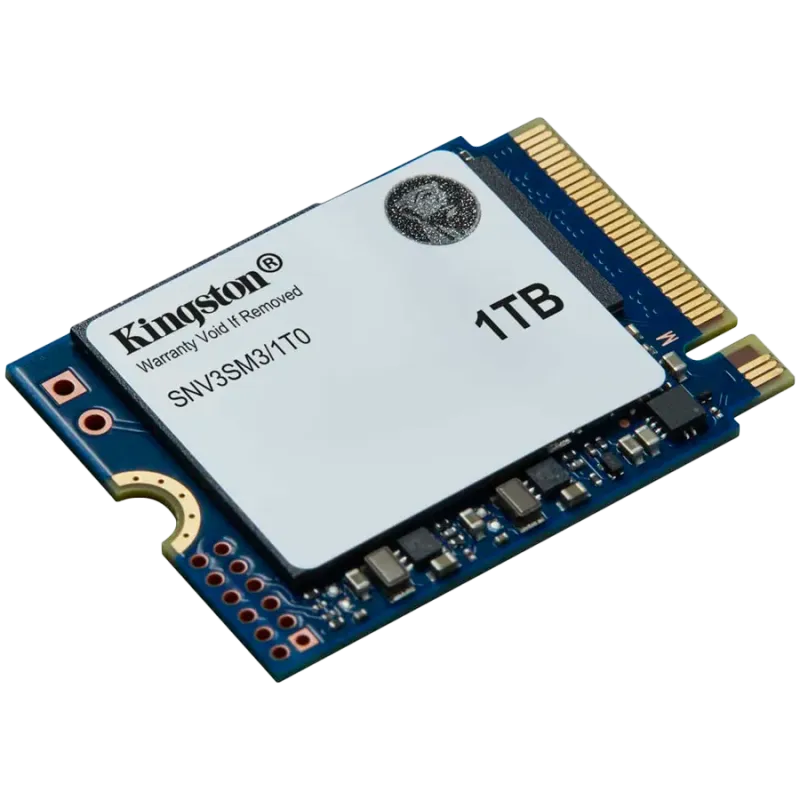 Kingston 1TB NV3 SSD M.2 2230 PCIe 4.0 NVMe, Read: 6,000/ Write: 4,000MB/s - 1