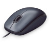 LOGITECH M90 Corded Mouse - GREY - USB - EWR2 - 3