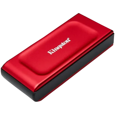 Kingston SSD 2TB XS1000 Red External USB 3.2 Gen 2 Portable Solid State Drive - 1