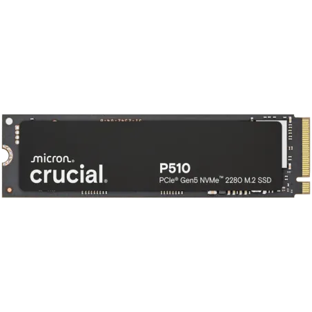 Crucial P510 1TB PCIe Gen5 NVMe 2280 M.2 SSD - 1