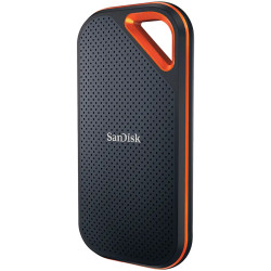 SANDISK Extreme PRO 2TB Portable SSD - Read/Write Speeds up to 2000MB/s, USB 3.2 Gen 2x2, Forged Aluminum Enclosure, 2-meter dro