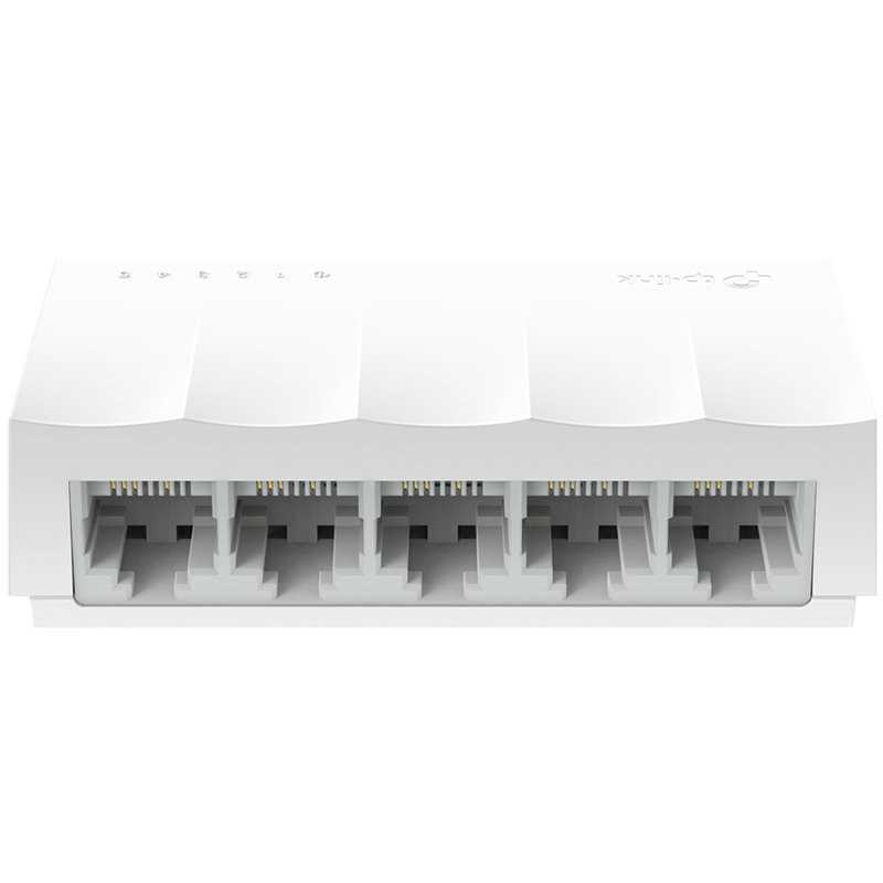 TP-Link LiteWave 5-Port 10/100Mbps Desktop Switch, 5 10/100Mbps RJ45 Ports, Desktop Plastic Case, Green Ethernet technology - 1