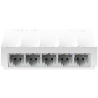TP-Link LiteWave 5-Port 10/100Mbps Desktop Switch, 5 10/100Mbps RJ45 Ports, Desktop Plastic Case, Green Ethernet technology - 1