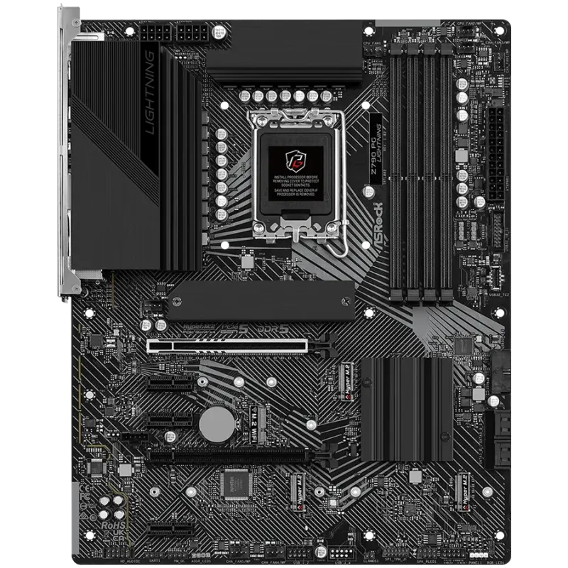 ASROCK MB Desktop Z790 PG Lightning (S1700, 4x DDR5, 1x PCIe 4.0 x16, 1x PCIe 5.0 x16, 3x PCIe 3.0 x1, 4x Hyper M.2, 4x SATA3 6.