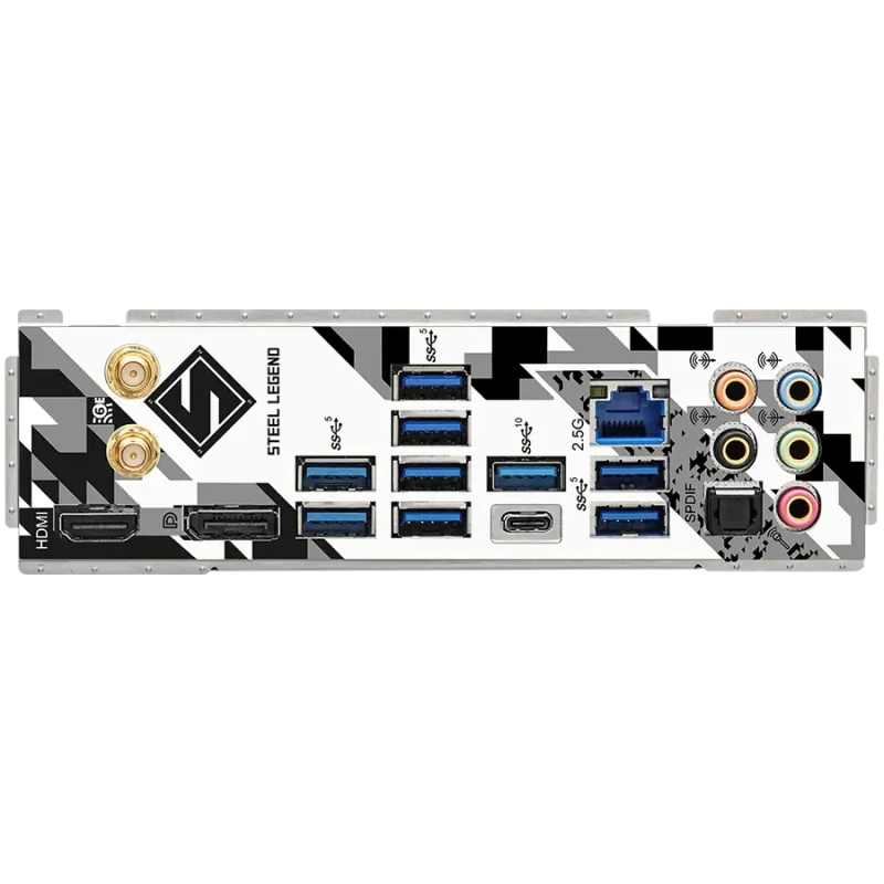 ASROCK MB Desktop Z790 Steel Legend (S1700, 4x DDR5, 1x PCIe 5.0 x16, 1x PCIe 4.0 x16, 1x PCIe 3.0 x1, 4x Hyper M.2, 1x Blazing 
