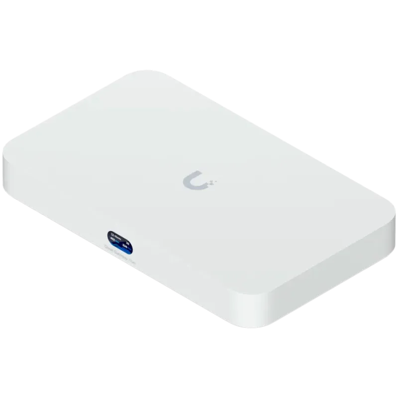 Ubiquiti UniFi UCG-Fiber-EU Desktop 10G Cloud Gateway with integrated PoE switch, Includes full UniFi application suite for devi