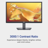 Dell SE2225H Monitor LED, 21.4", FHD (1920x1080), 16:9 75Hz, VA AG, 250 cd/m2, 3000:1, 178/178, 8ms/5ms, HDMI, VGA, Tilt, 3Y - 8