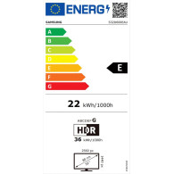 Monitor LED Samsung LS32D600EAUXEN S60D, 32" FHD FLAT 16:9 (2560x1440) IPS 100Hz, 350 cd/m2, 1000:1, 5ms, 178/178, 1xDP, 1xHDMI 