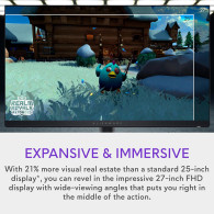 Alienware AW2724HF Gaming Monitor LED, 27", FHD (1920x1080), 16:9 360Hz, Fast IPS, FreeSync Premium, ComfortView Plus, 400 cd/m2