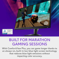 Alienware AW2724HF Gaming Monitor LED, 27", FHD (1920x1080), 16:9 360Hz, Fast IPS, FreeSync Premium, ComfortView Plus, 400 cd/m2