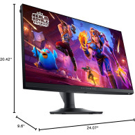 Alienware AW2724HF Gaming Monitor LED, 27", FHD (1920x1080), 16:9 360Hz, Fast IPS, FreeSync Premium, ComfortView Plus, 400 cd/m2