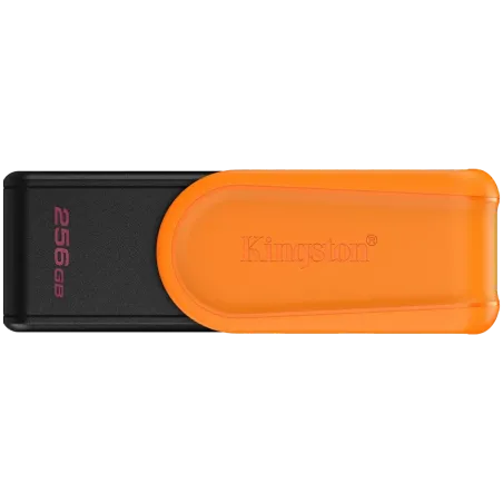 Kingston 256GB Portable USB 3.2 Gen 1 DataTraveler Exodia S (Black/Orange) - 1