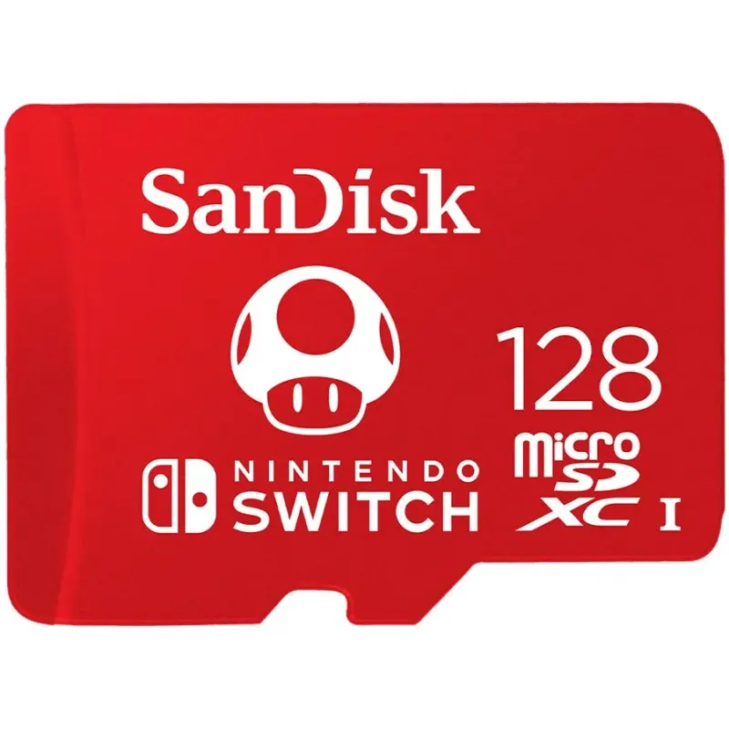 SANDISK microSDXC card for Nintendo Switch 128GB, up to 100MB/s Read, 60MB/s Write, U3, C10, A1, UHS-1 - 1