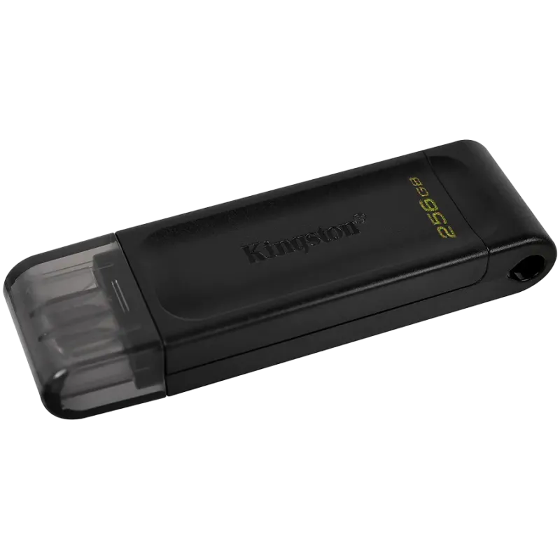 Kingston 256GB USB-C 3.2 Gen 1 DataTraveler 70 - 1