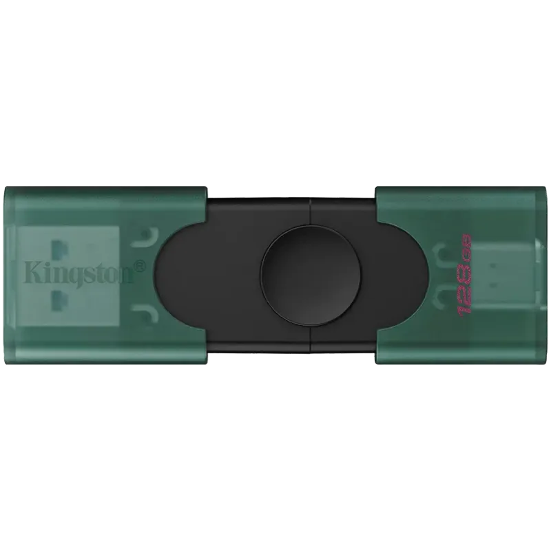 KINGSTON 128GB USB-A + USB-C 3.2 Gen 1 DataTraveler DuoG2 - 1