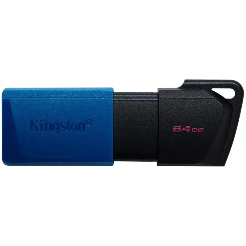 Kingston 64GB USB3.2 Gen 1 DataTraveler Exodia M (Black + Blue) - 1