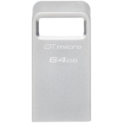 Kingston 64GB DataTraveler Micro 200MB/s Metal USB 3.2 Gen 1 - 1