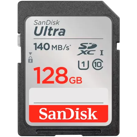 SANDISK Ultra 128GB SDXC Memory Card 140MB/s - 1