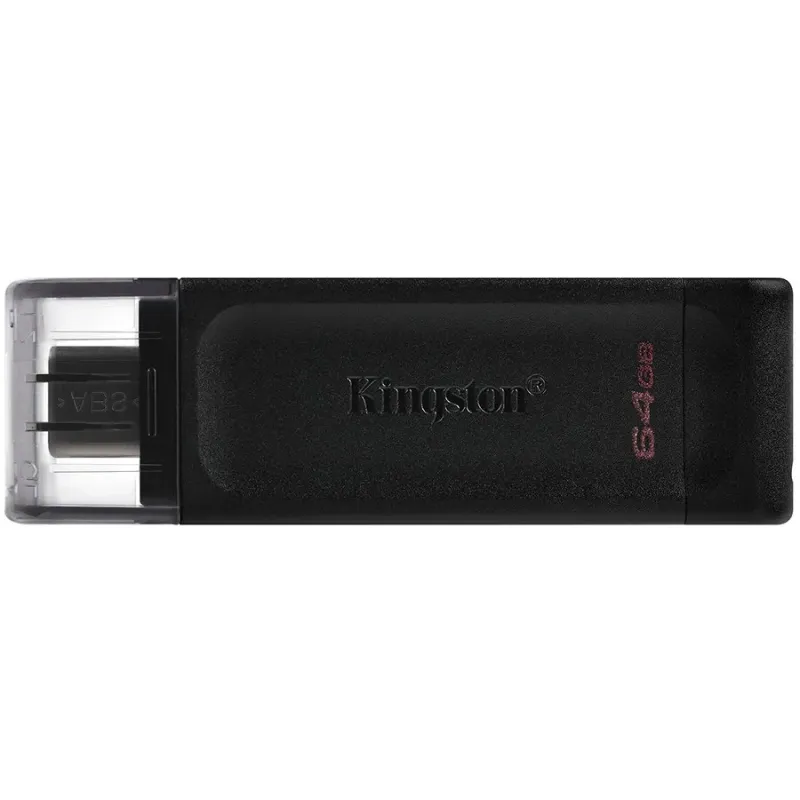 Kingston 64GB USB-C 3.2 Gen 1 DataTraveler 70 - 1