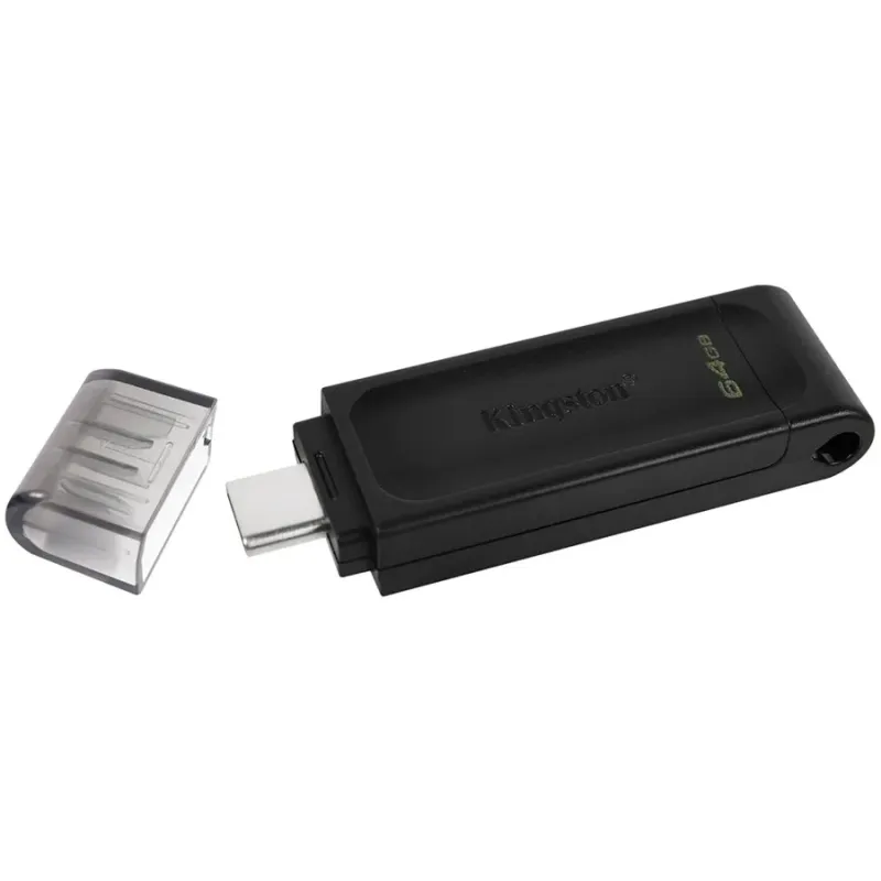 Kingston 64GB USB-C 3.2 Gen 1 DataTraveler 70 - 1