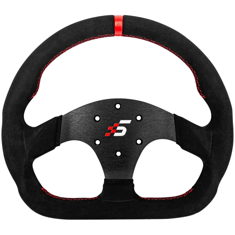 SIMAGIC D-Shaped Steering wheel without HUB, 325mm, Suede. S404 - 1