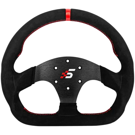 SIMAGIC D-Shaped Steering wheel without HUB, 325mm, Suede. S404 - 1