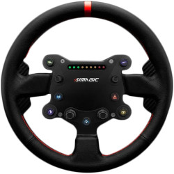 SIMAGIC GT Sport Steering Wheel, Shifter Paddles, Leather. S201 - 1