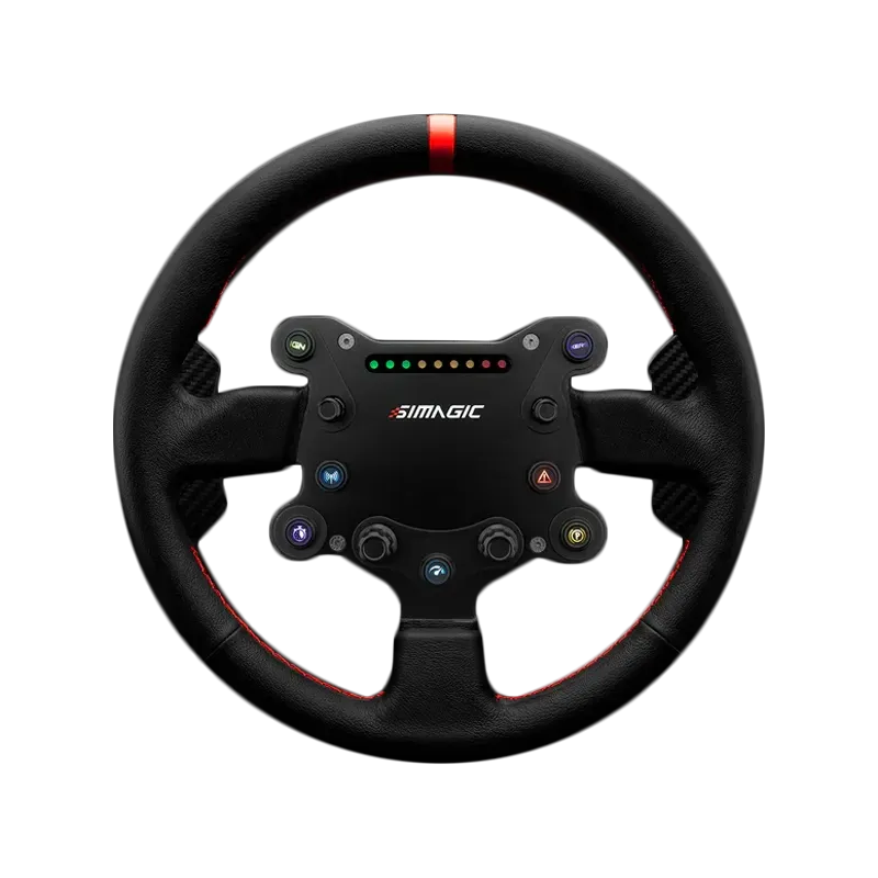 SIMAGIC GT Sport Steering Wheel, Shifter Paddles, Leather. S201 - 1