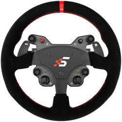 SIMAGIC GT1 Round Steering Wheel, Shifter Paddles, Suede| QR70 Included. S210 - 1