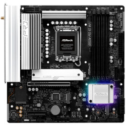 ASROCK MB Desktop B860M Pro Rs Wi-fi, S.1851, 4x DDR5, 1x PCIe 5.0 x16, 1x PCIe 4.0 x4, 1x Blazing M.2, 2x Hyper M.2, 4x SATA3, 