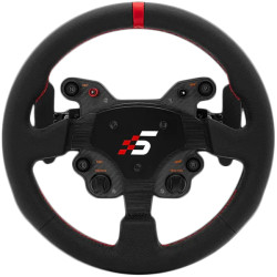 SIMAGIC GT1 Round Steering Wheel, Shifter Paddles, Leather, QR70 Included. S209 - 1