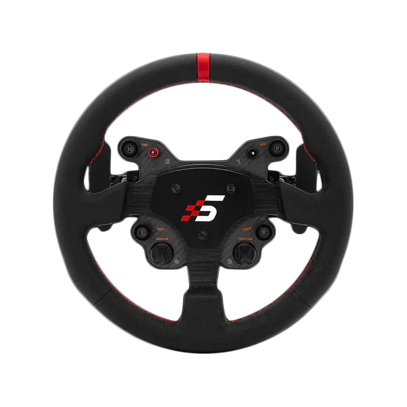 SIMAGIC GT1 Round Steering Wheel, Shifter Paddles, Leather, QR70 Included. S209 - 1